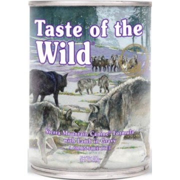 Taste of The Wild Comida Húmeda para Perros Sierra Mountain Cordero