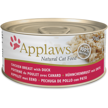 Applaws Lata Gatos 70 gr Pollo y pato