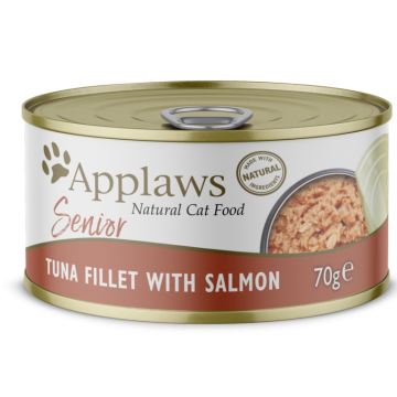 Applaws Lata Gatos 70 gr Atún y Salmon