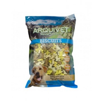 Imagen de Arquivet Snacks Galletas para Perros Mini huesos de vainilla - 1 Kg