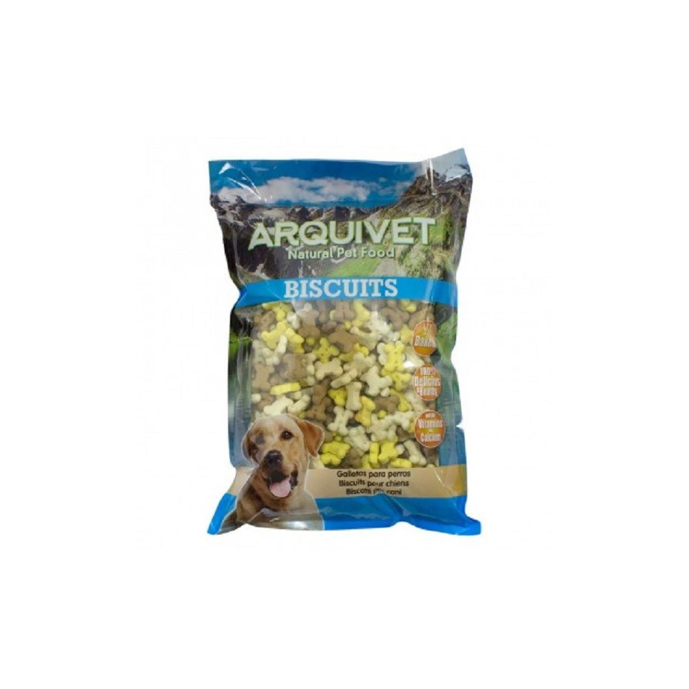 Arquivet Snacks Galletas para Perros Mini huesos de vainilla