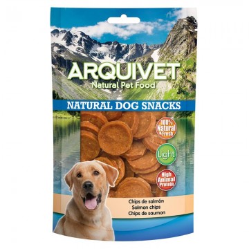 Arquivet Snack para Perros Chips de Salmón