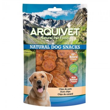 Arquivet Snack para Perros Chips de Pato