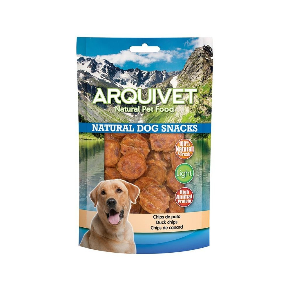 Arquivet Snack para Perros Chips de Pato