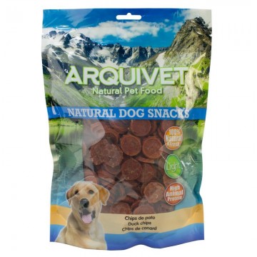 Arquivet Snack para Perros Chips de Pato