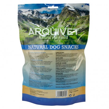 Arquivet Snack para Perros Chips de Pato