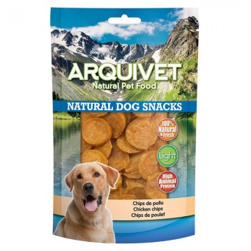 Arquivet Snack para Perros Chips de Pollo