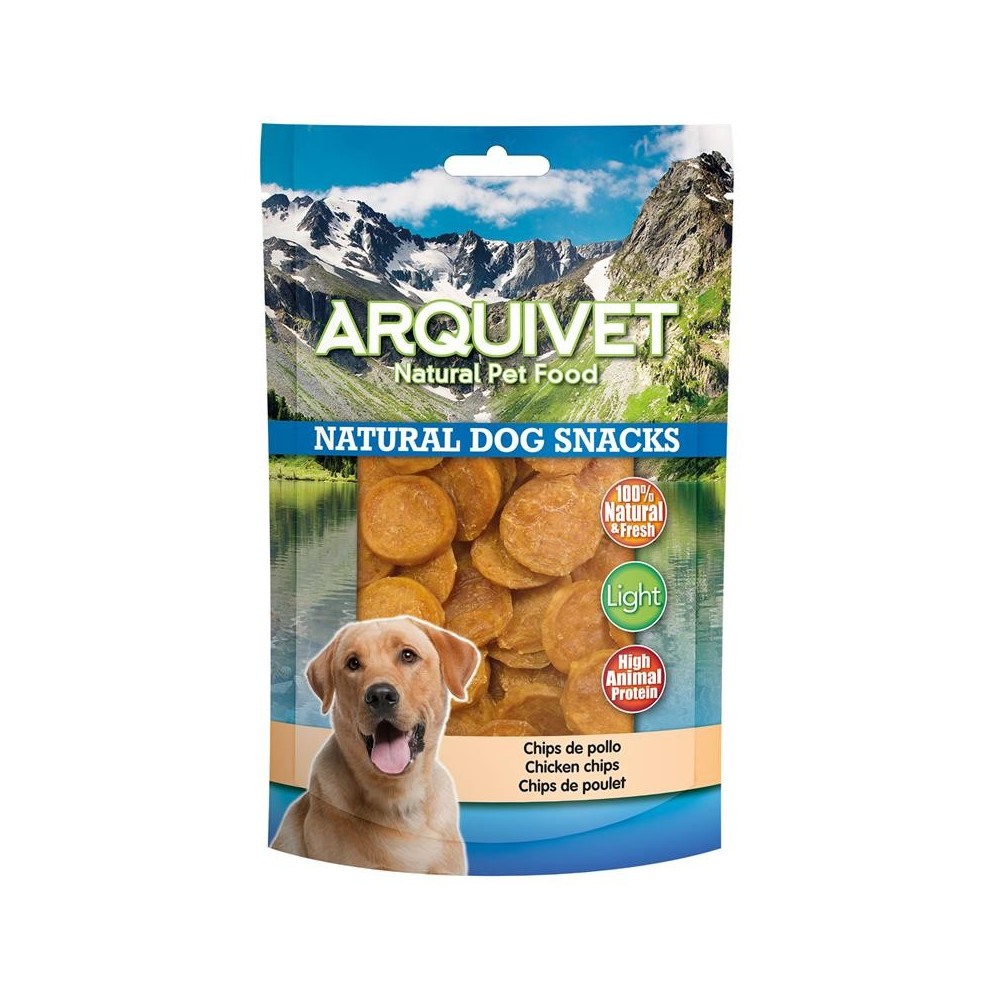 Arquivet Snack para Perros Chips de Pollo