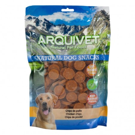 Arquivet Snack para Perros Chips de Pollo