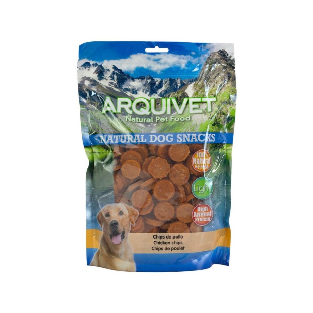 Arquivet Snack para Perros Chips de Pollo