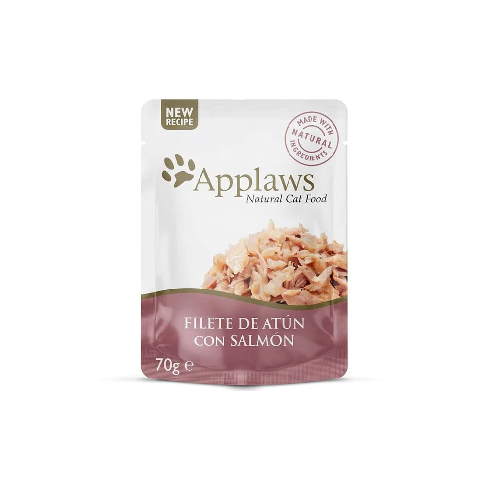 Applaws Sobre Gatos 70 gr Atún y salmón En gelatina