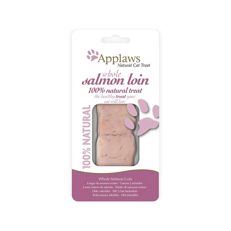 Applaws Snacks Gatos 30 gr Lomo Salmon