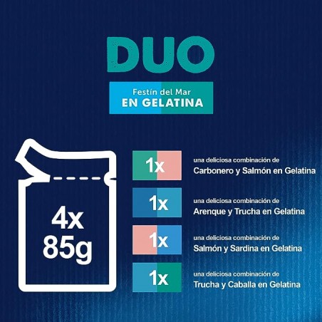 Felix Duo Festín del Mar sobres en Gelatina