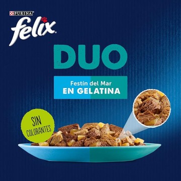Felix Duo Festín del Mar sobres en Gelatina