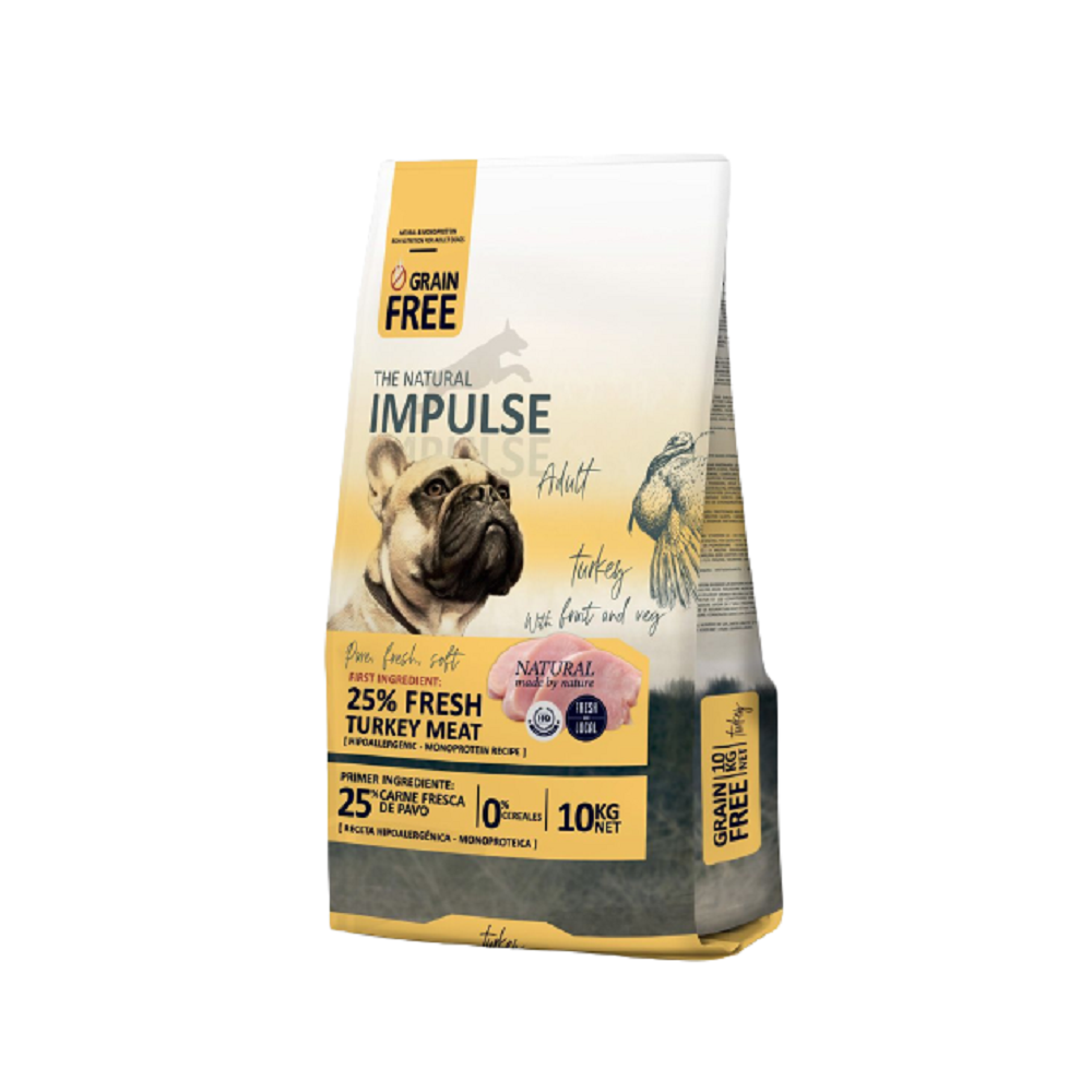 The Natural Impulse Dog Grain Free Adult Pavo