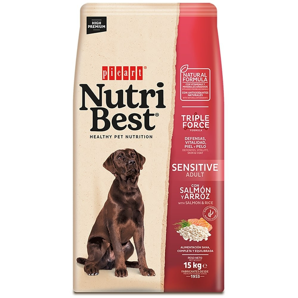 Picart Nutribest Adult Sensitive Salmon and Rice