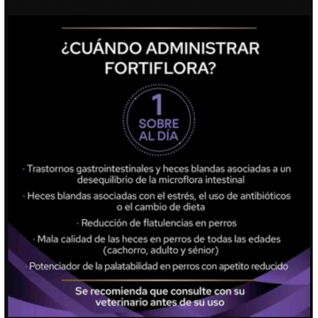 Purina ProPlan FortiFlora probiótico para perros