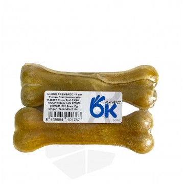 Hueso prensado 11cms (blister de 2uds/70gr)