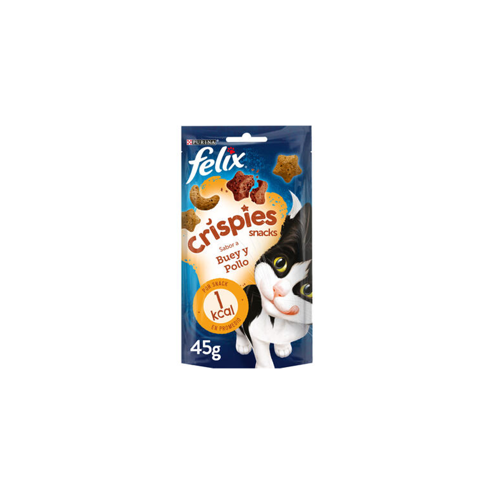 Félix Crispies Buey y Pollo 45 gr
