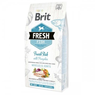 Brit Fresh Dog Adult Large Pescado y Calabaza 12 Kg