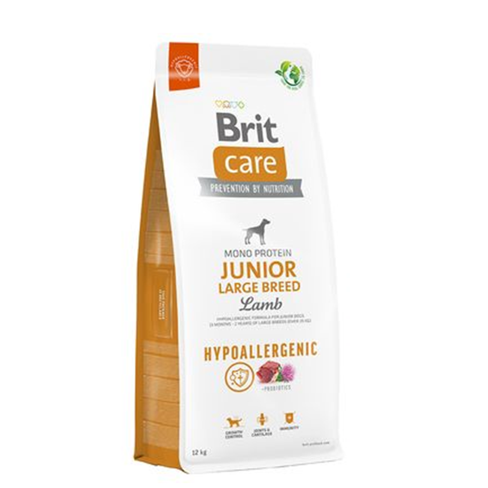 Brit Care Dog Junior Large Breed Hypoallergenic Cordero 12 Kg