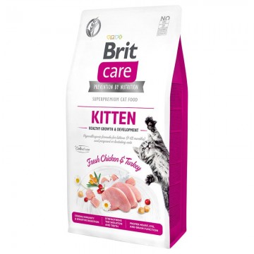 Brit Care Cat GF Kitten Healthy Growth Development