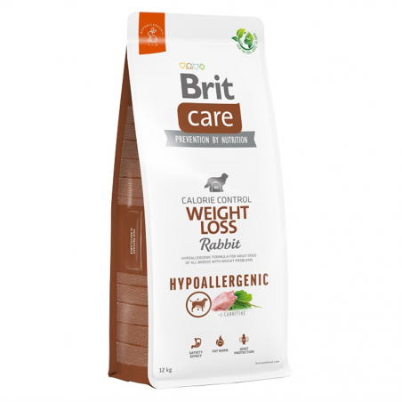 Brit Care Dog Hypoallergenic Weight Loss Conejo 12Kg