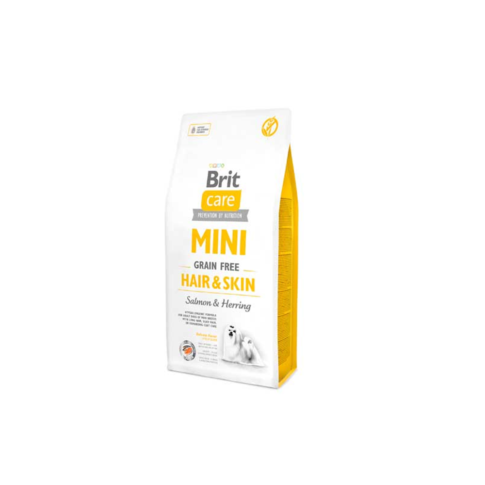 Brit Care Mini Grain Free Hair & Skin Salmón y Arenque