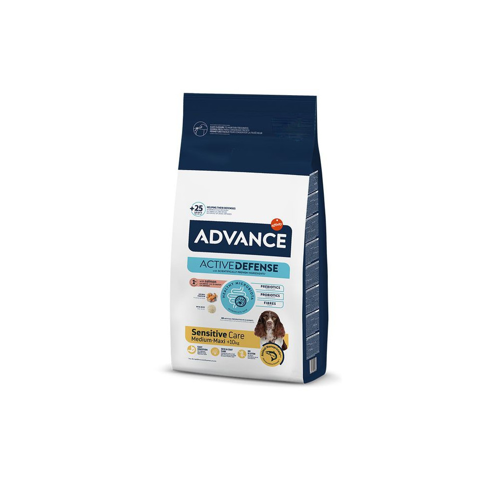 Advance Sensitive Medium/Maxi Salmon & Rice 12 Kg