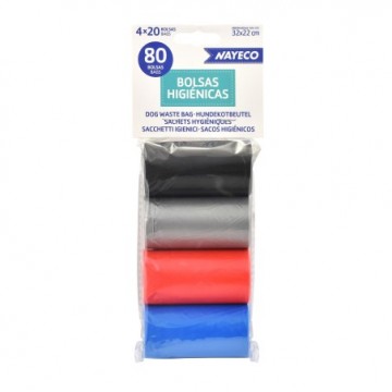 Imagen de Nayeco Bolsas Higiénicas Color Negro y  Colores Variados