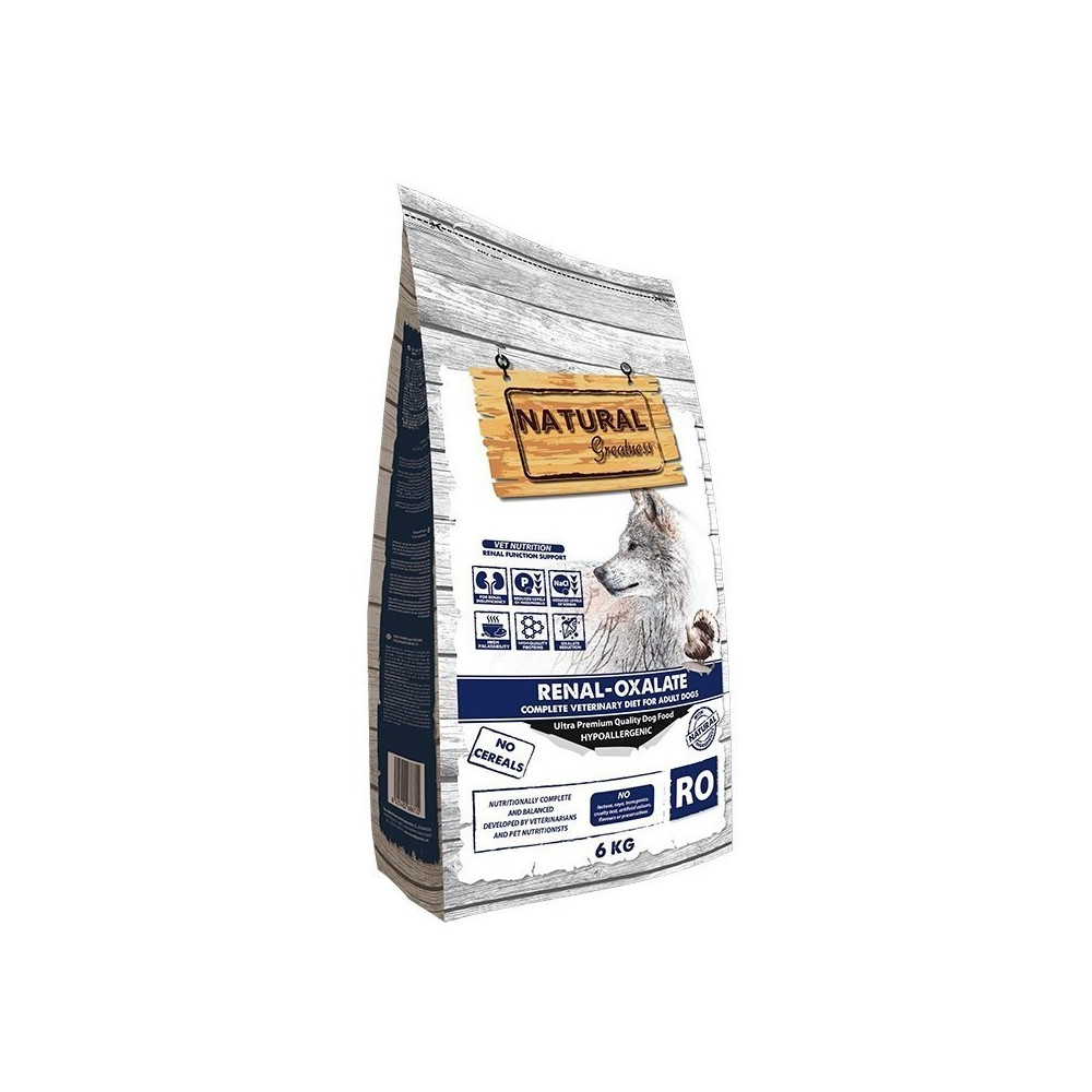 Natural Greatness Diet Vet Dog Renal-Oxalate 6 kg