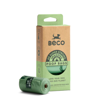 BECO Bolsas para excrementos 100% Reciclado Sin Aroma