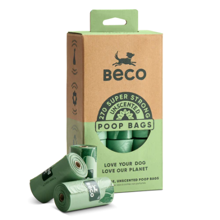 BECO Bolsas para excrementos 100% Reciclado Sin Aroma