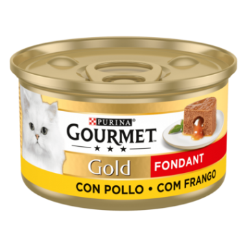 Purina Lata para gatos GOURMET GOLD Fondant Pollo