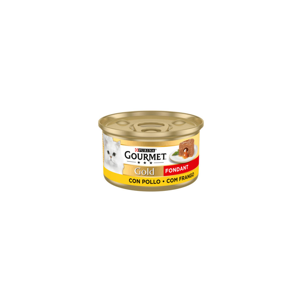 Purina Lata para gatos GOURMET GOLD Fondant Pollo