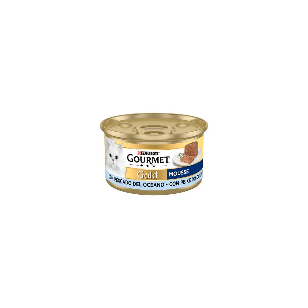Lata para gatos GOURMET GOLD Pescado del Oceáno