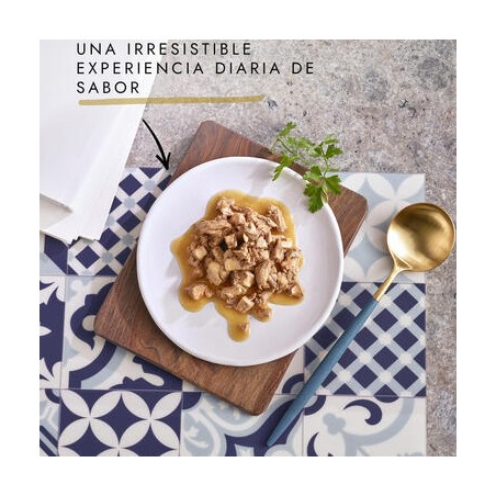 Purina para gatos GOURMET PERLE Delicias en Salsa Salmón y Atún