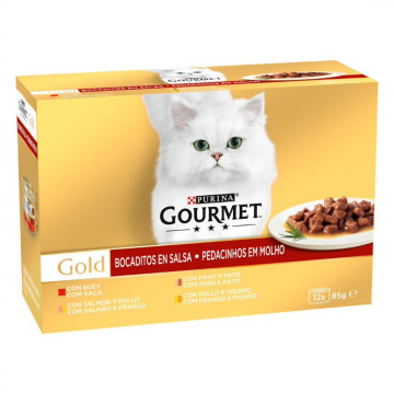 Purina GOURMET GOLD Bocaditos en Salsa Surtido Multipack