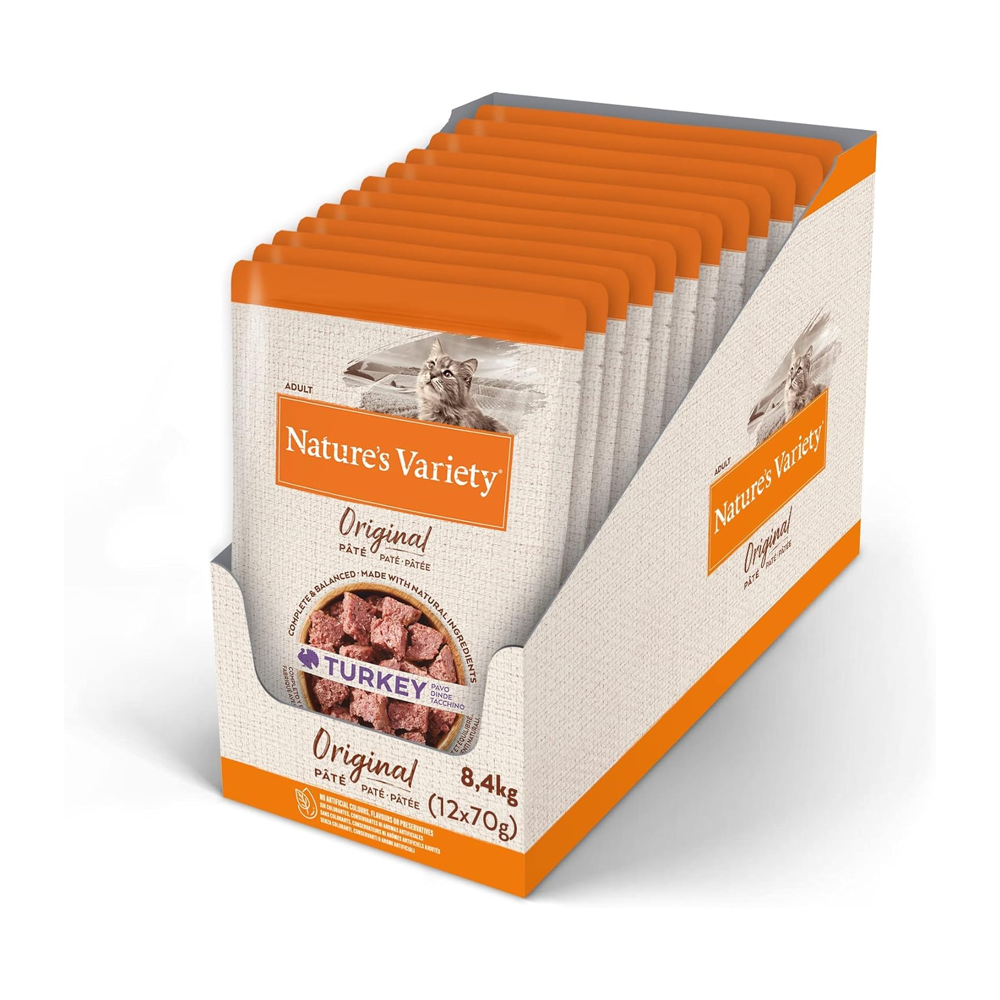 Nature´s Variety Cat Original Paté Pavo