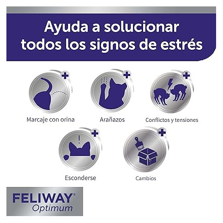 Feliway Optimum Recambio 48 ml
