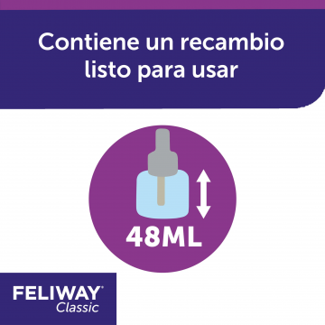 Feliway Classic Recambio 48 ml