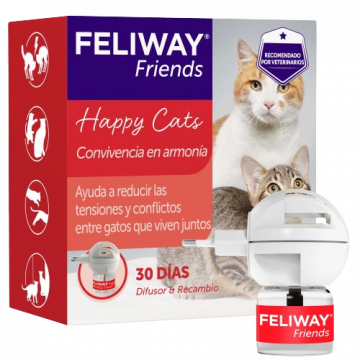 Feliway Friends Difusor + Recambio 48 ml