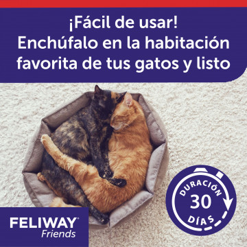 Feliway Friends Difusor + Recambio 48 ml