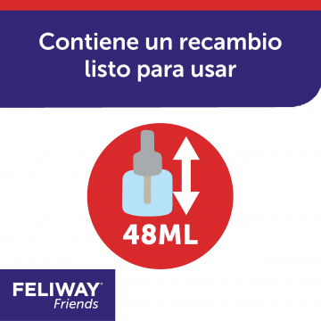 Feliway Friends Recambio 48 ml