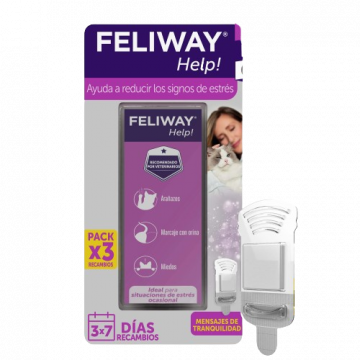 Feliway Help Recambio  Pack 3