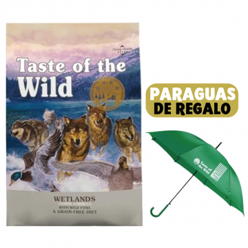 Taste Of The Wild Adult Wetlands Pato y Codorniz