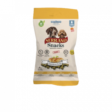 Mediterranean Serrano Snacks 100 grs sabor POLLO