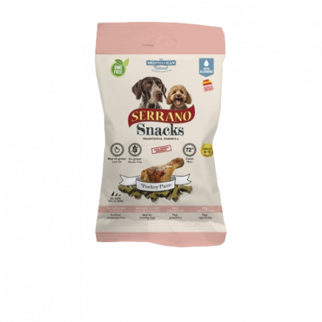 Mediterranean Serrano Snacks 100 grs sabor PAVO