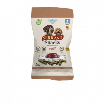 Mediterranean Serrano Snacks 100 grs sabor HÍGADO