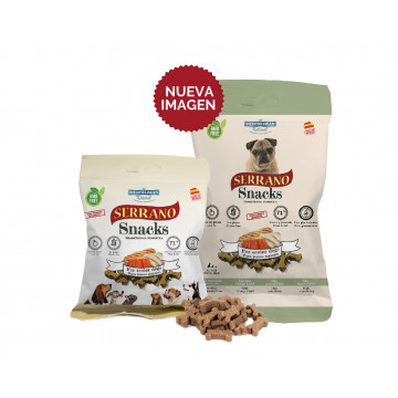 Mediterranean Serrano Snack Perros Senior 100 grs